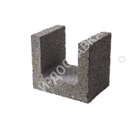Керамзитобетонные блоки строительные «ТермоКомфорт» для перемычек шириной 300 мм (отгрузка кратно поддону с завода) 240*300*240 мм, на поддоне 80шт.