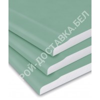Гипсокартон KNAUF влагостойкий 12,5х1200х3000 мм. РБ.