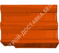 Фронтонная (правая, левая) черепица оранжевая