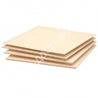 Фанера ФК водостойкая 2/4 (8 мм) 1525 х 1525 мм