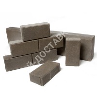 Тротуарная плитка "КИРПИЧИК" 198х98х60 мм без фаски (серая)