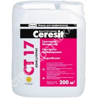 CT-17 supergrunt Грунтовка бесцветная (концентрат) 5 л