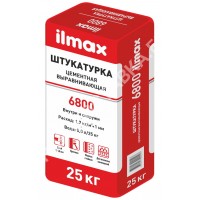 ilmax 6800 Штукатурка цементная выравнивающая 25 кг