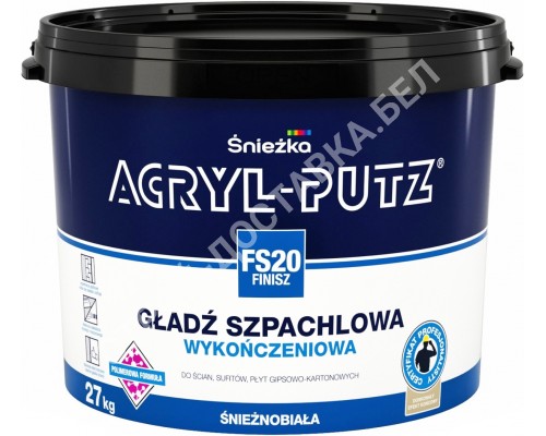 Acryl-Putz финиш. Польша, Sniezka. 5 кг.